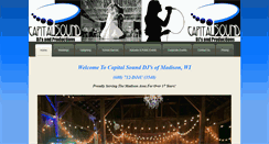 Desktop Screenshot of capitalsounddjs.com